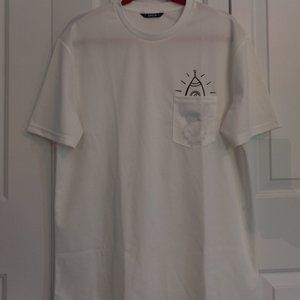 White Rocket Tee, size L